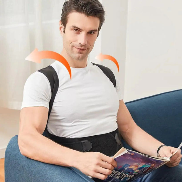 Back brace posture corrector